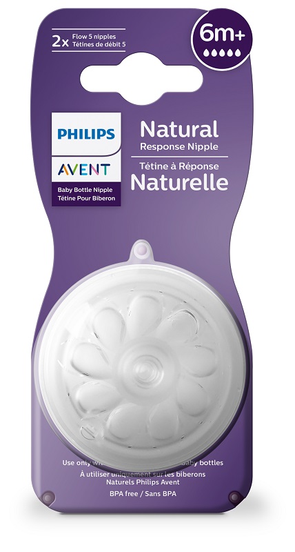 Philips Avent Tettarella Natural Response Flusso 5 6 Mesi+ 2 Pezzi